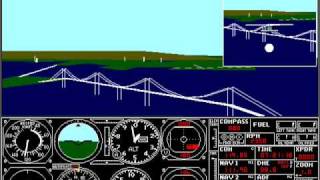 Microsoft Flight Simulator 40 for NEC PC9800 series [upl. by Alvord]