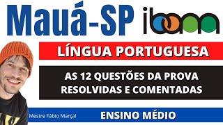 IBAM  MauáSP 2022  Prova Português Comentada  Educação Inclusiva  Nível médio [upl. by Hatty857]