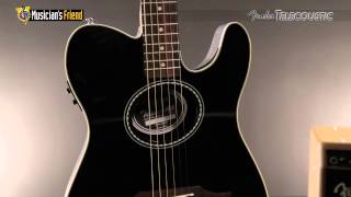 Fender Standard Telecoustic AcousticElectric Guitar [upl. by Lexerd]