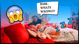 NIGHTMARE PRANK ON BOYFRIENDCUTE REACTION [upl. by Kemme611]