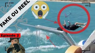 CE RIDEUR SEXPLOSE contre un VOILIER 😱😬  FAKE OU REEL Kitesurf   LAB TV ⭐ [upl. by Netty]