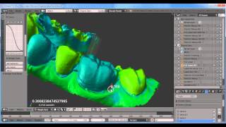 Mesh Segmentation Harmonic Isolines in Blender [upl. by Nino]