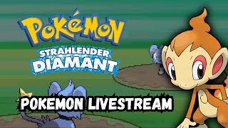 WIR SPIELEN POKEMON STRAHLENDER DIAMANT LIVE livestream german [upl. by Grunenwald]