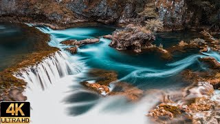 Cascadas de AGUA 4K  Paisajes hermosos del Mundo  Paisajes Naturales [upl. by Ellekram]