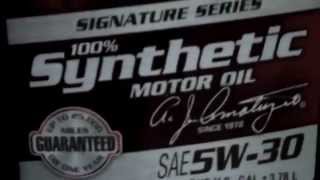 AMSOILs Best seller 5W30 Signature Series 100 Synthetic Motor Oil [upl. by Llenrahs965]