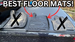 BEST TRUCK FLOOR MATS LasfitLiners allweather floor mats [upl. by Obbard]