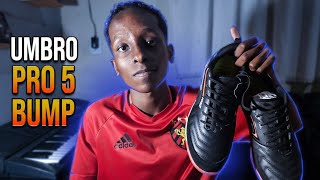 UNBOXING E REVIEW CHUTEIRA UMBRO PRO 5 BUMP  OBF [upl. by Aihseyn565]