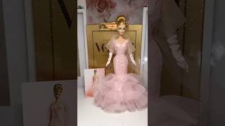 Unboxing pink ribbon barbie for breast cancer awareness I got at the NSW doll fair barbie dolls [upl. by Ettennyl]