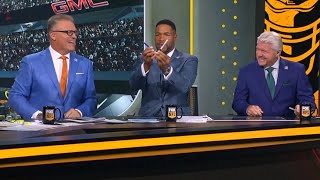 Michael Strahan Roasts Terry Bradshaw on Fox NFL Sunday [upl. by Annitsirhc]