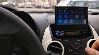 Ford Ka Android Ezonetronics CT0008 car radio GPS gearbest aliexpress china [upl. by Cirted]