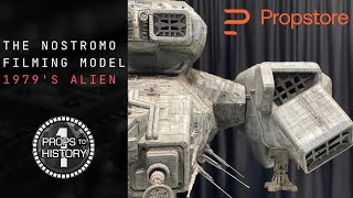 The Filming Model of quotThe Nostromoquot from 1979s ALIEN at Propstore [upl. by Nerta589]