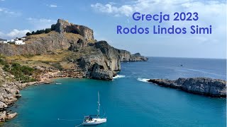 Rhodos Greece May 2023 Rodos Grecja  Ellia Lardos Lindos Simi Drone [upl. by Weathers]