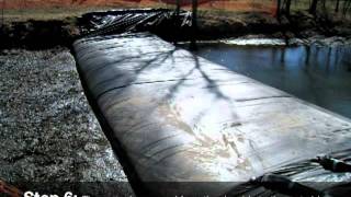 DamIt Dams Portable  Temporary Cofferdam Process [upl. by Darcy]