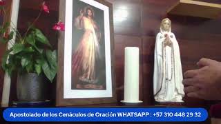 CENÁCULO DE ORACIÓN de los Viernes quotCON MARÍA A LA DIVINA MISERICORDIAquot [upl. by Hollerman738]