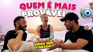 QUEM É MAIS PROVÁVEL ENTRAR NO BBB PART TOMTOM E RODOLFO VÍDEO SEM CORTES [upl. by Wesle947]