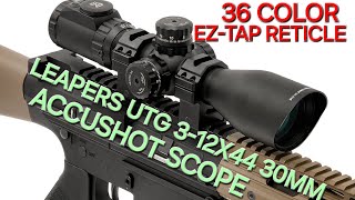 Leapers UTG 312×44 Scope Install howto rifle scope shotgun shooting diy review ak47 gun [upl. by Koloski616]