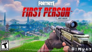 First person Fortnite is here [upl. by Cannell239]