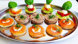 Fingerfood I Canapés einfach selber machen DEUTSCH [upl. by Adniled]