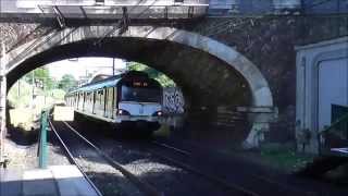 MS61  Passage sans arrêt à la gare de Fontenay sous Bois sur la ligne A du RER [upl. by Ecenaj]