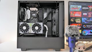 NZXT H510i unboxing and overview with install [upl. by Ignatia]