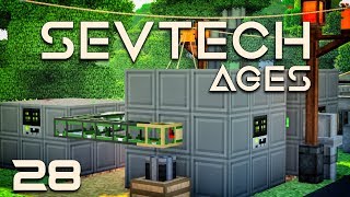 SevTech Ages EP28 Stepping Into Age 4  Modular Machinery Plastic [upl. by Settle174]