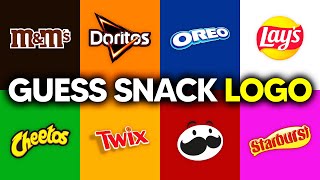 Guess The Snack Logo in 3 Seconds  100 Famous Logos  Logo Quiz [upl. by Garibull]