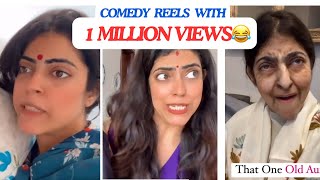 😂 “MOST” viral comedy instagram reels comedy reels reel funnyreels rjkarishma viral [upl. by Hterag]