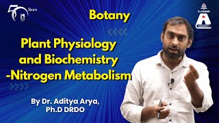 Plant Physiology and Biochemistry  Nitrogen Metabolism  S Chand Academy [upl. by Laira]