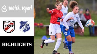 Highlights TV Derendingen  SC Sand II  Fußballoberliga Frauen  MatchReport [upl. by Lozano]