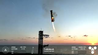 WOW Watch SpaceX Catch A Starship Booster In Air [upl. by Worrell]