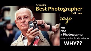 Henri Cartier Bresson I am not a photographer  Talks about life and his photographs Interview [upl. by Fineberg281]