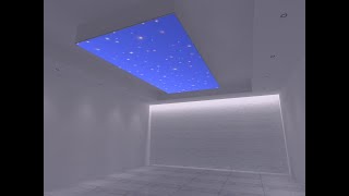 How to create Barrisol Lighting effect in Dialux evo [upl. by Pandolfi]