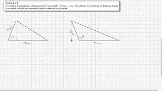 01 Obsah trojuholníka  B [upl. by Mindi649]