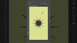 Sunlight Icon in Illustrator shorts lwomtutorials [upl. by Noram]