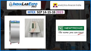 Laboratory amp Cold Chain Equipment  Newtronic Lifecare Equipment  India Lab Expo 2023 [upl. by Justinian]