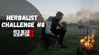 Herbalist Challenge 8 Guide  Red Dead Redemption 2 [upl. by Alla976]