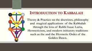 Intro to Kabbalah Part I  The Tree of Life amp Hebrew Letters [upl. by Barhos]