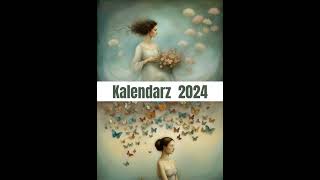 Kalendarz 2024 do druku [upl. by Ahsitauq125]