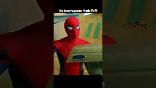 Peter Parker using interrogation mode to find vulture 😂🤣 Funny moments 😅😁shorts ytshorts marvel [upl. by Alleirbag]