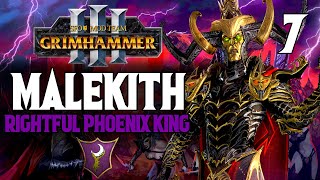 Uniting With Mother Dearest  Malekith 7  SFO Grimhammer 3  Total War Warhammer 3 [upl. by Adnwahsar]