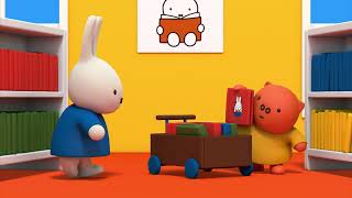 Miffy at The Library  Miffy  Cartoons for kids [upl. by Angelo]