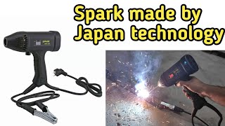 Spark handheld welder MMA200  ARC welding machine [upl. by Lraed627]