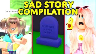 😭SAD ROBLOX STORIES COMPILATION😭 YOU WILL 100 CRY  Roblox Adopt Me Shorts RP [upl. by Enilkcaj]