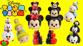 Disney Tsum Tsum Collectible Stackable Figures Mickey Minnie and More [upl. by Ettelimay]