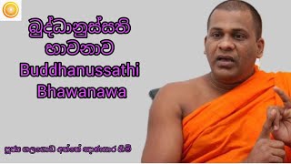 බුද්ධානුස්සති භාවනාව  Buddhanussathi Bhawanawa   පූජ්‍ය ගලගොඩ අත්තේ ඥාණසාර හිමි 🙏🙏 [upl. by Perle710]