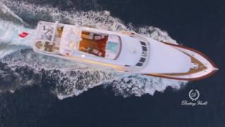 MY DESTINY  3962m130 Broward Marine Superyacht with jacuzzi  Luxury Yacht Tour [upl. by Aspasia985]