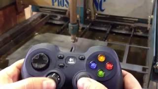 Gamepad for CNC Plasma table [upl. by Ransell]