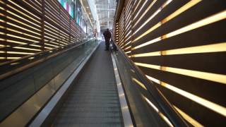 Sweden Stockholm Haninge Centrum 4X escalator  KONE elevator ride [upl. by Magel785]