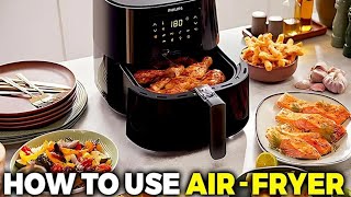 How to Use An Air Fryer  Philips Air Fryer  Health benefits for Air Fryer 5 min Air Fryer recipes [upl. by Anitahs62]