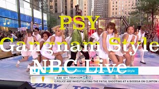 PSY  Gangnam Style NBC Live [upl. by Ettelrac]